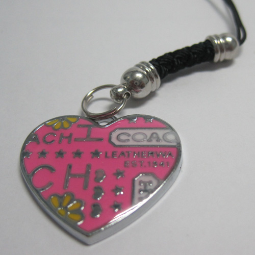 NS-CH1金屬手機吊飾(粉紅)